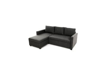 Tareen Soffa med Divan 3-sits - Mörkgrå - Möbler - Vardagsrum - Bäddsoffor - Bäddsoffa divan