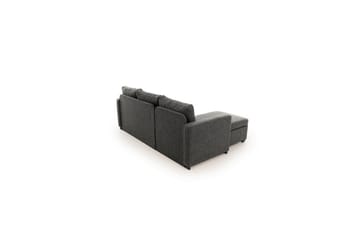 Tareen Soffa med Divan 3-sits - Mörkgrå - Möbler - Vardagsrum - Bäddsoffor - Bäddsoffa divan