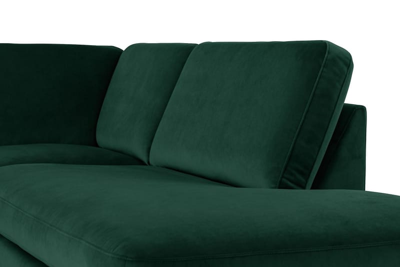 Teodin U-soffa med Divan Sammet Vänster - Grön - Möbler - Vardagsrum - Soffor - U-soffor