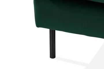 Teodin U-soffa med Divan Sammet Vänster - Grön - Möbler - Vardagsrum - Soffor - U-soffor