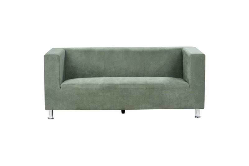 Tomio Soffa 3-sits, Silver/Grön