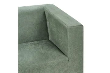 Tomio Soffa 3-sits - Silver/Grön - Möbler - Vardagsrum - Soffor - 3-sits soffor