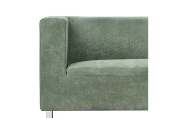 Tomio Soffa 3-sits - Silver/Grön - Möbler - Vardagsrum - Soffor - 3-sits soffor