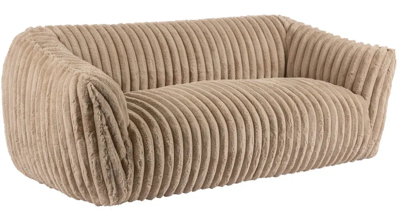 Torvane 3-sits Soffa Manchester, Beige
