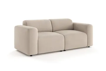 Torvasen 2-sits Soffa i Tyg - Beige - Möbler - Vardagsrum - Soffor - 2-sits soffor