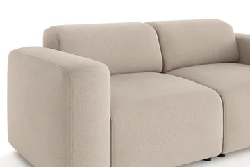 Torvasen 2-sits Soffa i Tyg - Beige - Möbler - Vardagsrum - Soffor - 2-sits soffor