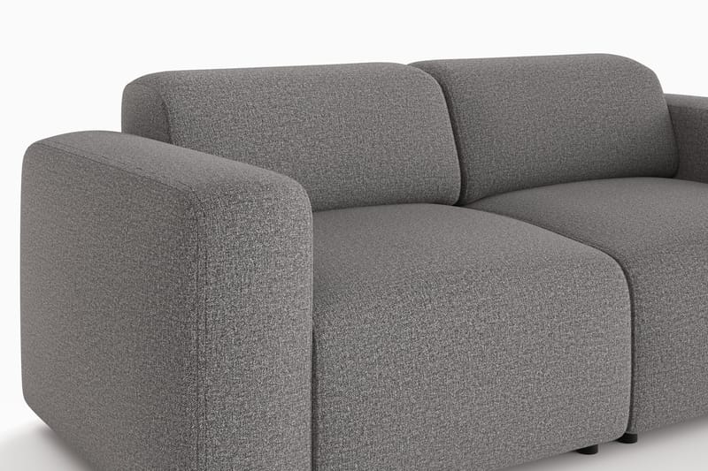 Torvasen 2-sits Soffa i Tyg - Grå - Möbler - Vardagsrum - Soffor - 2-sits soffor