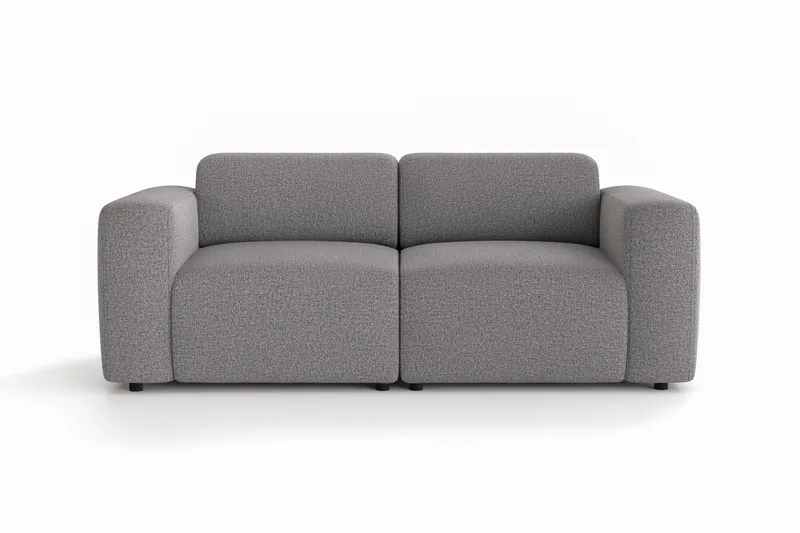 Torvasen 2-sits Soffa i Tyg - Grå - Möbler - Vardagsrum - Soffor - 2-sits soffor