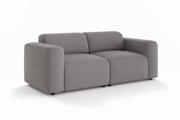 Torvasen 2-sits Soffa i Tyg - Grå - Möbler - Vardagsrum - Soffor - 2-sits soffor