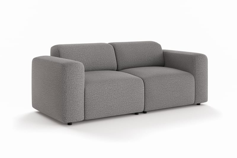 Torvasen 2-sits Soffa i Tyg - Grå - Möbler - Vardagsrum - Soffor - 2-sits soffor