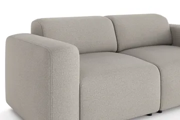 Torvasen 2-sits Soffa i Tyg - Ljusgrå - Möbler - Vardagsrum - Soffor - 2-sits soffor