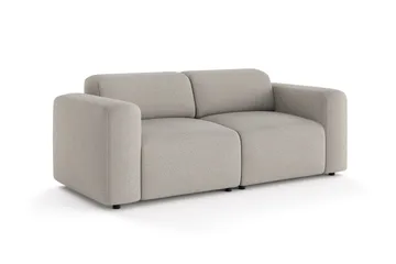 Torvasen 2-sits Soffa i Tyg - Ljusgrå - Möbler - Vardagsrum - Soffor - 2-sits soffor