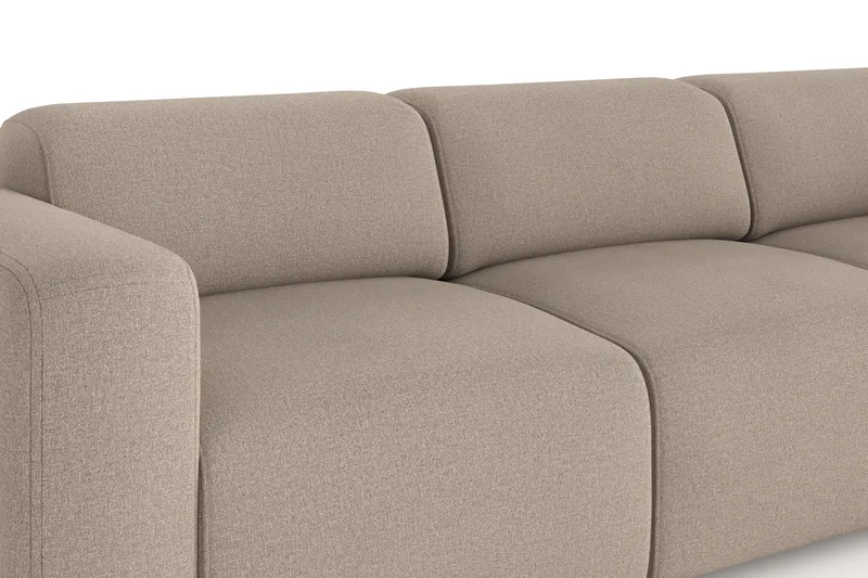 Torvasen 3-sits Soffa i Tyg - Greige - Möbler - Vardagsrum - Soffor - 3-sits soffor