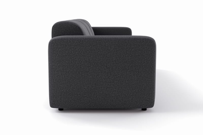 Torvasen 3-sits Soffa i Tyg - Svart - Möbler - Vardagsrum - Soffor - 3-sits soffor