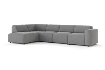 Torvasen 5-sits Soffa med Divan Vänster i Tyg - Grå - Möbler - Vardagsrum - Soffor - Divansoffa & schäslong