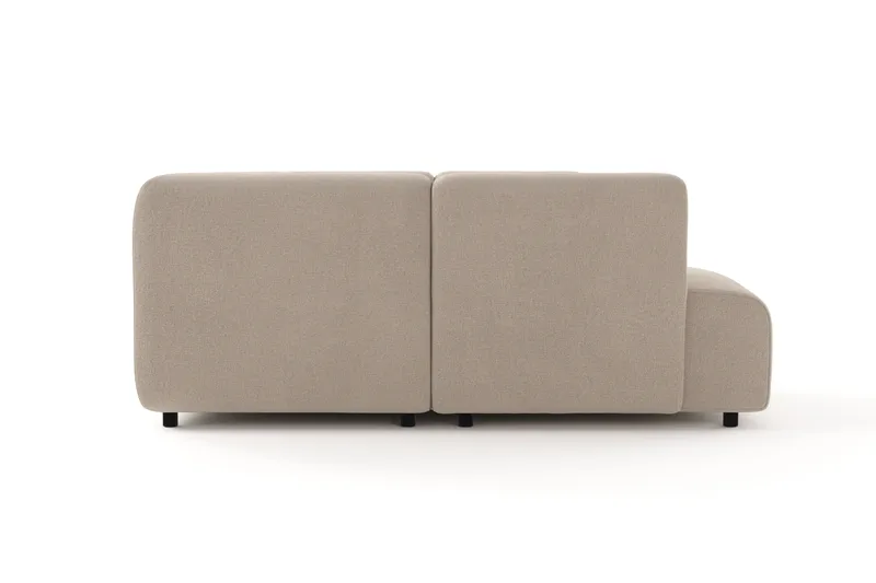 Torvasen 6-sits Soffa med Dubbeldivan i Tyg - Beige - Möbler - Vardagsrum - Soffor - U-soffor