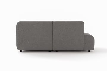 Torvasen 6-sits Soffa med Dubbeldivan i Tyg - Grå - Möbler - Vardagsrum - Soffor - U-soffor