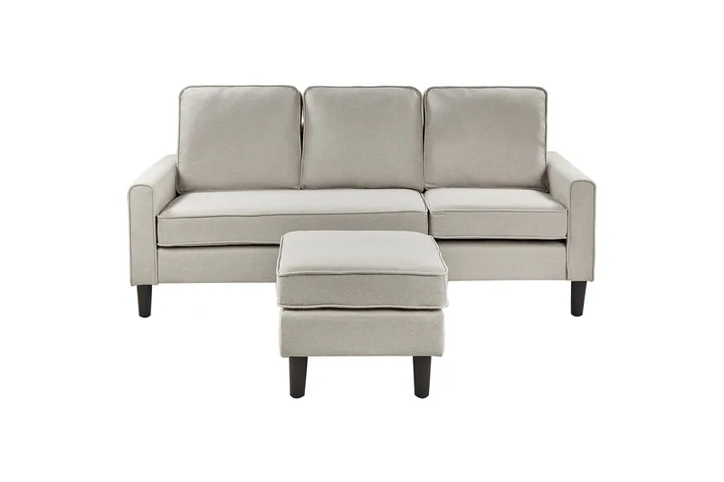 Traun Soffa 3-sits, Beige/Svart