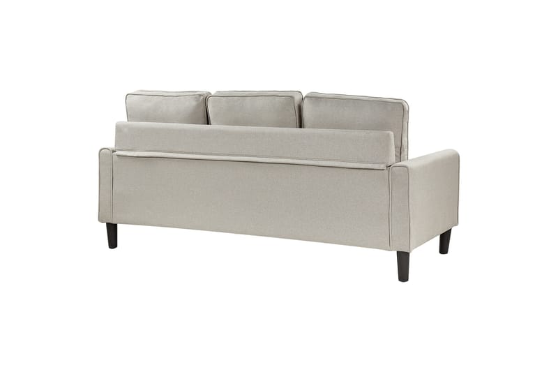 Traun Soffa 3-sits - Beige/Svart - Möbler - Vardagsrum - Soffor - 3-sits soffor