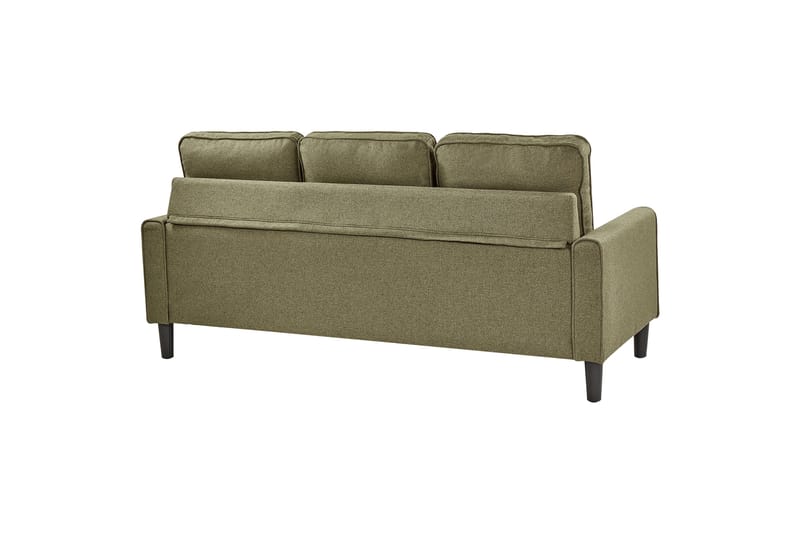 Traun Soffa 3-sits - Svart/Grön - Möbler - Vardagsrum - Soffor - 3-sits soffor