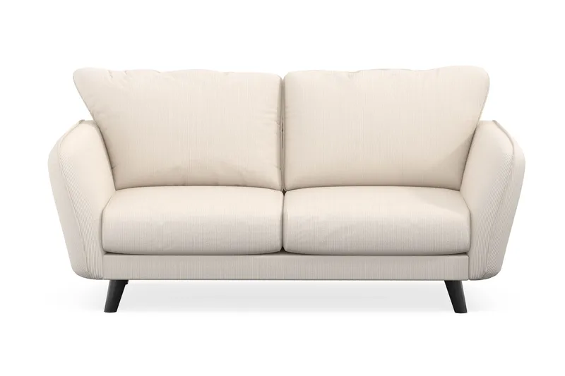 Trend Lyx 2-sits Manchestersoffa, Beige