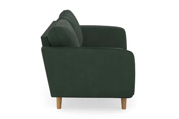 Trend Lyx 2-sits Manchestersoffa - Mörkgrön - Möbler - Vardagsrum - Soffor - 2-sits soffor