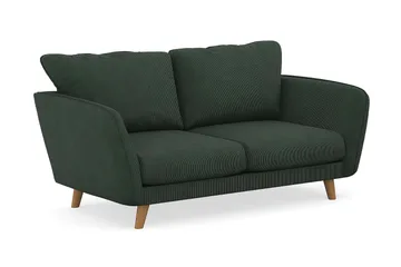 Trend Lyx 2-sits Manchestersoffa - Mörkgrön - Möbler - Vardagsrum - Soffor - 2-sits soffor