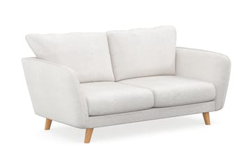 Trend Lyx 2-sits Soffa i Bouclé - Vit - Möbler - Vardagsrum - Soffor - 2-sits soffor