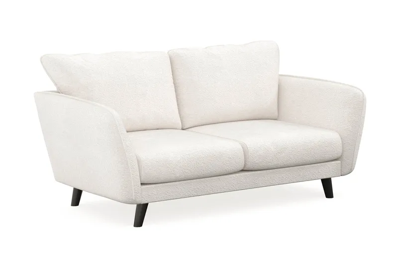Trend Lyx 2-sits Soffa i Bouclé - Vit - Möbler - Vardagsrum - Soffor - 2-sits soffor