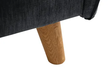 Trend Lyx 2-sits Soffa - Mörkgrå/Ek - Möbler - Vardagsrum - Soffor - 2-sits soffor