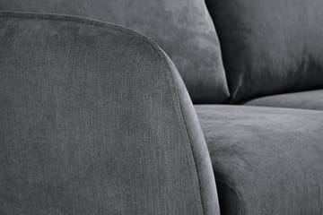 Trend Lyx 2-sits Soffa - Mörkgrå/Ek - Möbler - Vardagsrum - Soffor - 2-sits soffor