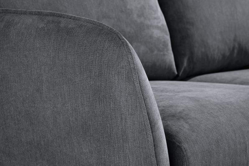 Trend Lyx 2-sits Soffa - Mörkgrå/Ek - Möbler - Vardagsrum - Soffor - 2-sits soffor