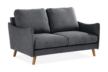 Trend Lyx 2-sits Soffa - Mörkgrå/Ek - Möbler - Vardagsrum - Soffor - 2-sits soffor