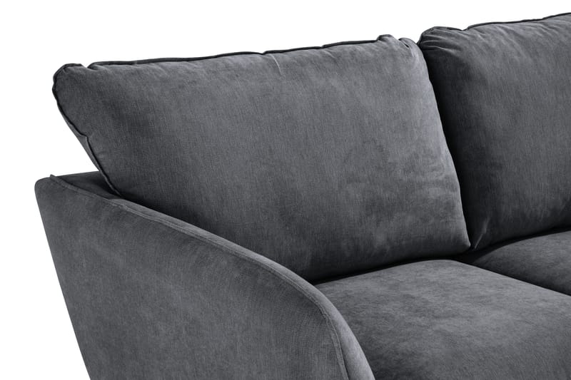 Trend Lyx 2-sits Soffa - Mörkgrå/Svart - Möbler - Vardagsrum - Soffor - 2-sits soffor