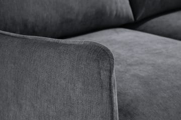 Trend Lyx 2-sits Soffa - Mörkgrå/Svart - Möbler - Vardagsrum - Soffor - 2-sits soffor