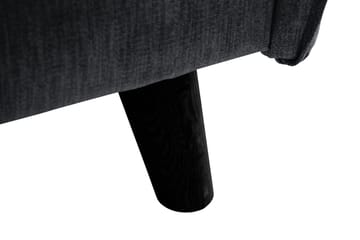 Trend Lyx 2-sits Soffa - Mörkgrå/Svart - Möbler - Vardagsrum - Soffor - 2-sits soffor