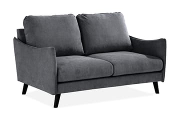 Trend Lyx 2-sits Soffa - Mörkgrå/Svart - Möbler - Vardagsrum - Soffor - 2-sits soffor