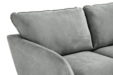 Trend Lyx 2-sits Tygsoffa - Grå - Möbler - Vardagsrum - Soffor - 2-sits soffor