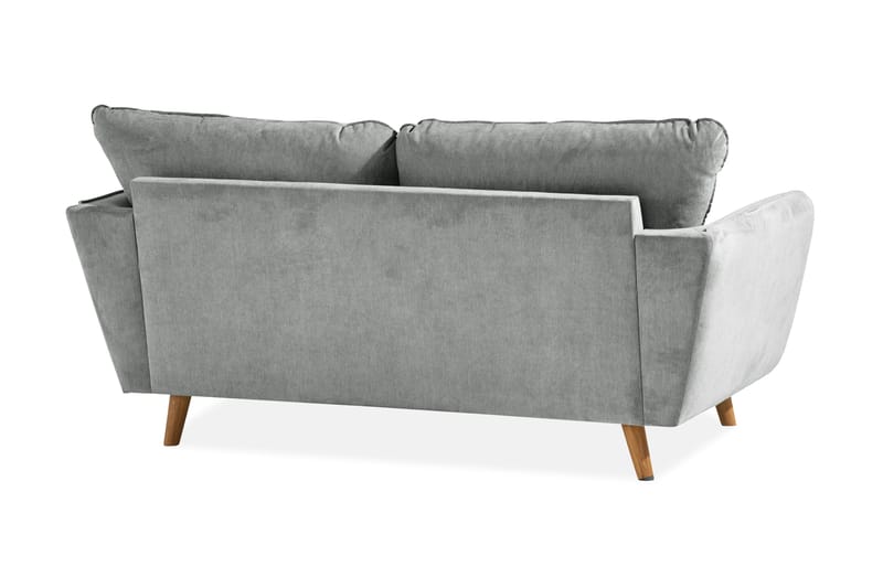 Trend Lyx 2-sits Tygsoffa - Grå - Möbler - Vardagsrum - Soffor - 2-sits soffor