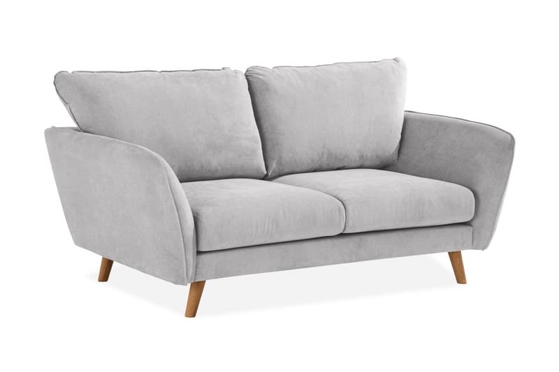 Trend Lyx 2-sits Tygsoffa - Ljusgrå - Möbler - Vardagsrum - Soffor - 2-sits soffor