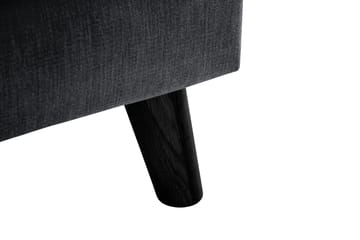 Trend Lyx 3-sits Divansoffa Höger - Mörkgrå/Svart - Möbler - Vardagsrum - Soffor - Divansoffa & schäslong