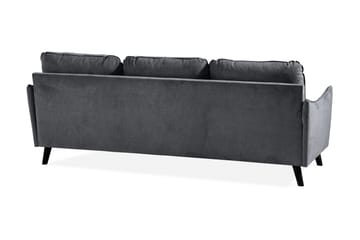 Trend Lyx 3-sits Divansoffa Höger - Mörkgrå/Svart - Möbler - Vardagsrum - Soffor - Divansoffa & schäslong