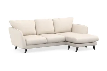 Trend Lyx 3-sits Högervänd L-formad Divansoffa i Manchester - Beige - Möbler - Vardagsrum - Soffor - Divansoffa & schäslong