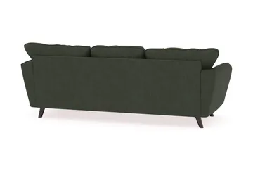 Trend Lyx 3-sits Högervänd L-formad Divansoffa i Manchester - Mörkgrön - Möbler - Vardagsrum - Soffor - Divansoffa & schäslong