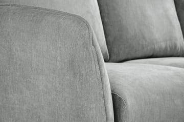 Trend Lyx 3-sits Högervänd L-formad Divansoffa i Tyg - Grå - Möbler - Vardagsrum - Soffor - Divansoffa & schäslong