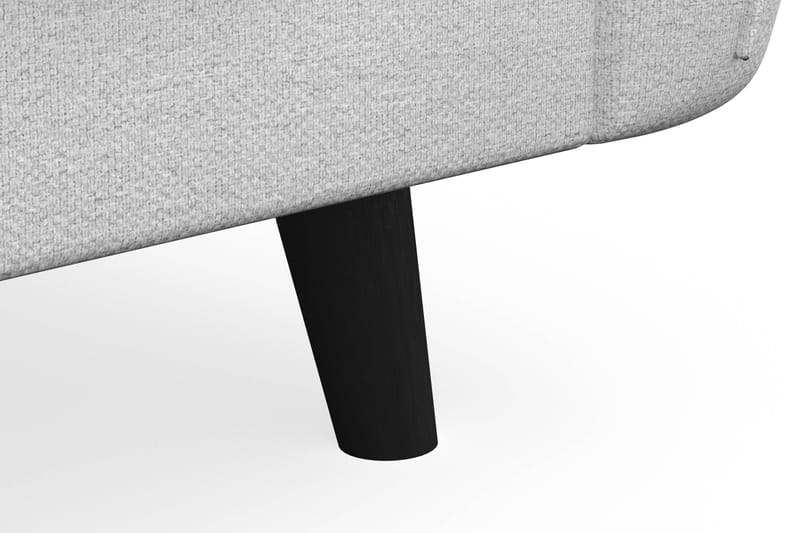 Trend Lyx 3-sits Högervänd L-formad Divansoffa i Tyg - Ljusgrå - Möbler - Vardagsrum - Soffor - Divansoffa & schäslong