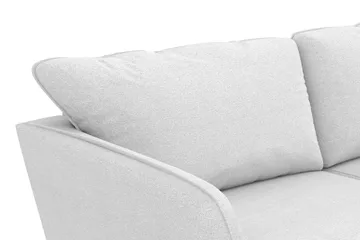 Trend Lyx 3-sits Högervänd L-formad Divansoffa i Tyg - Ljusgrå - Möbler - Vardagsrum - Soffor - Divansoffa & schäslong