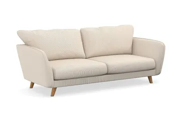 Trend Lyx 3-sits Manchestersoffa - Beige - Möbler - Vardagsrum - Soffor - 3-sits soffor