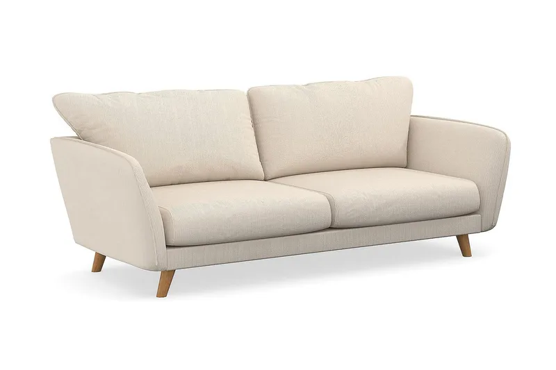 Trend Lyx 3-sits Manchestersoffa - Beige - Möbler - Vardagsrum - Soffor - 3-sits soffor