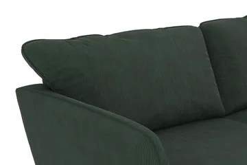 Trend Lyx 3-sits Manchestersoffa - Mörkgrön - Möbler - Vardagsrum - Soffor - 3-sits soffor